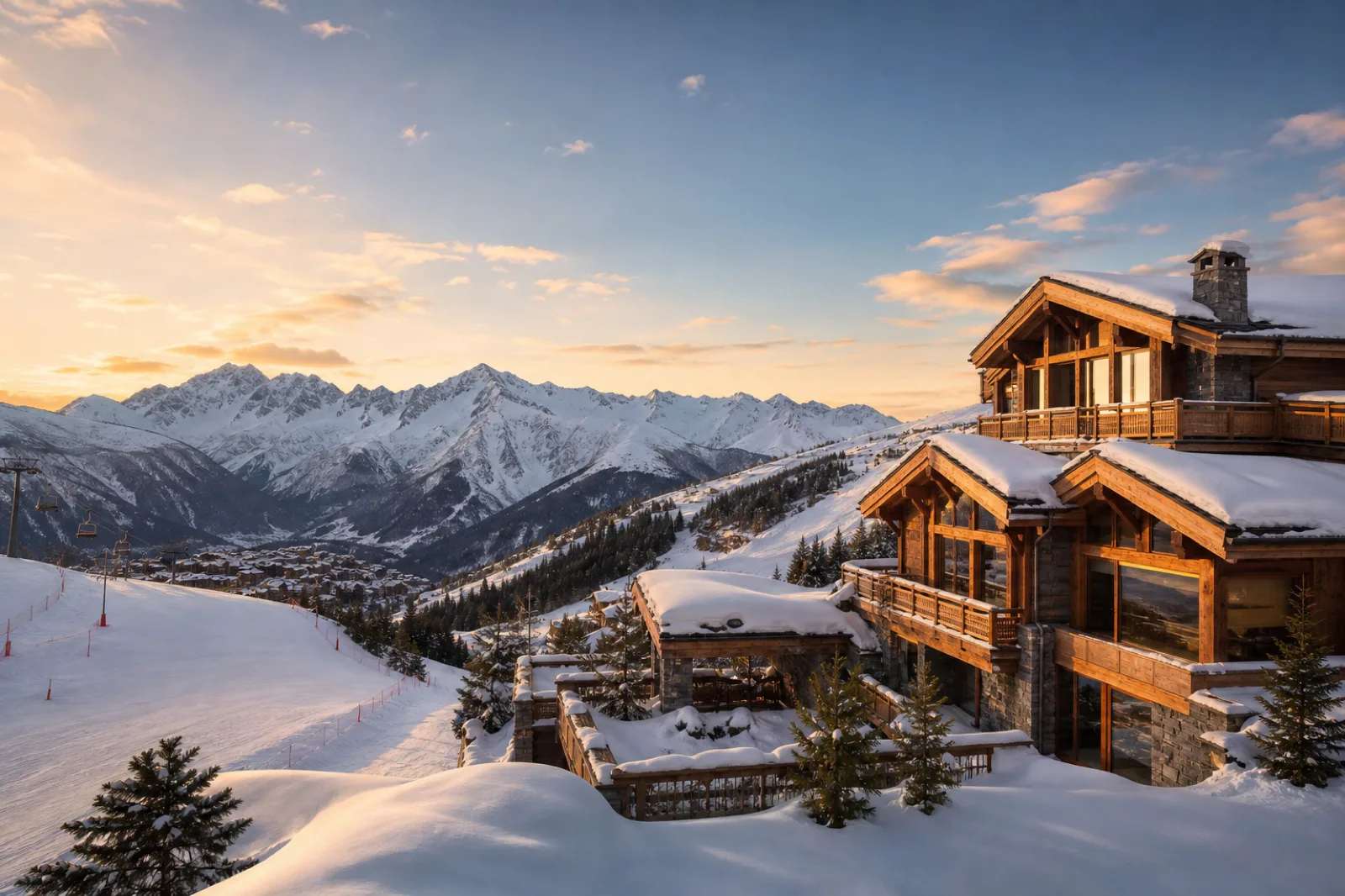 Vol en jet privé Genève — Courchevel