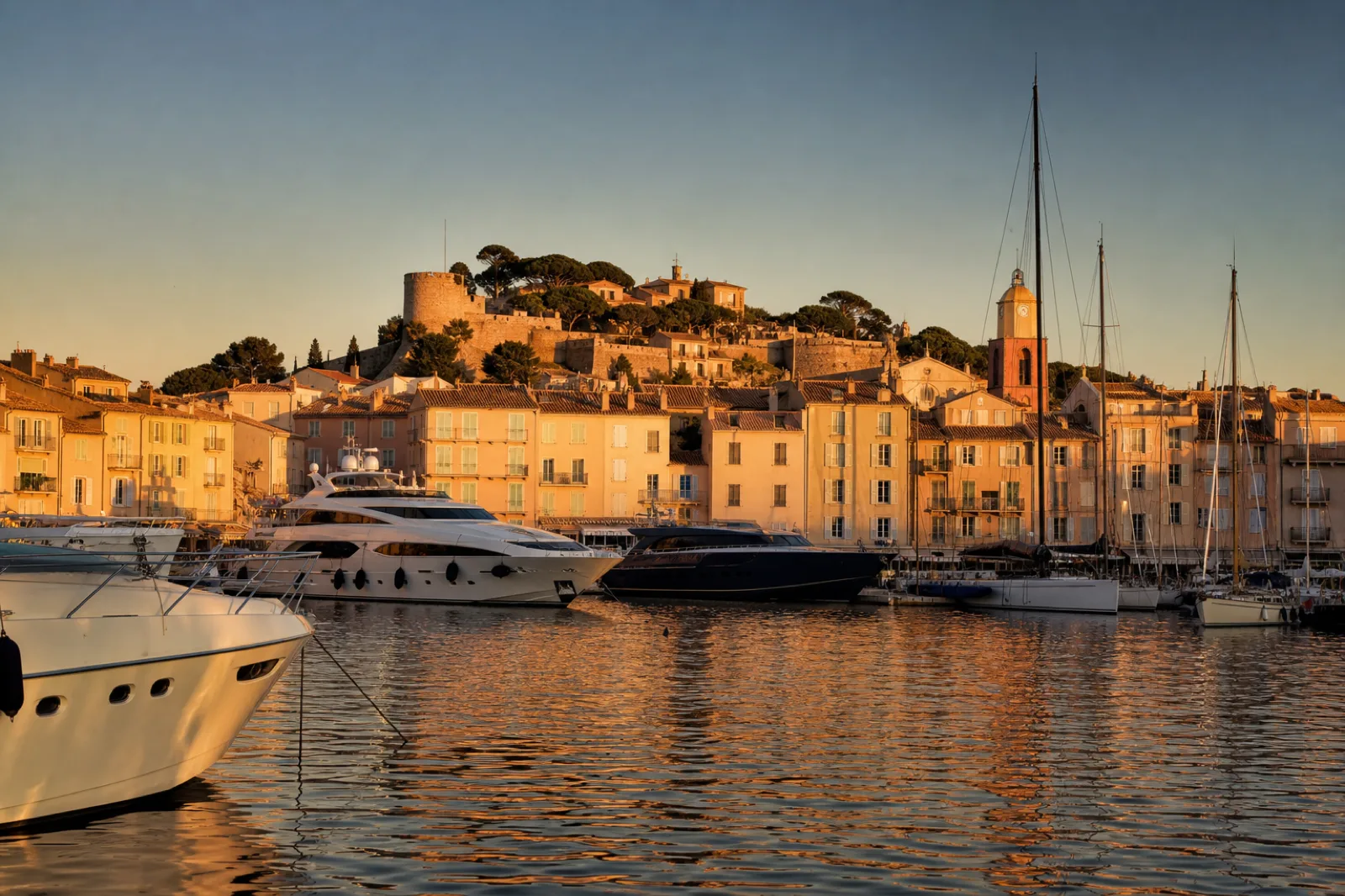 Vol en jet privé Nice — Saint-Tropez